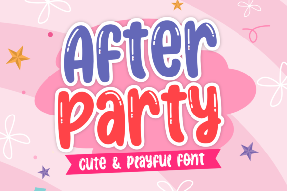 After Party Font: A Playful Display Typeface for Joyful Branding