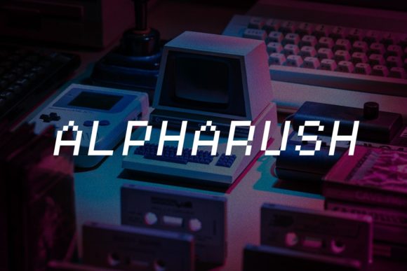 Alpharush: The Bold, Retro Modern Display Font in My Toolkit