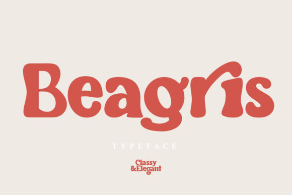 Beagris: A Playful Display Font for Editorial Personality