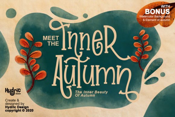 Bringing a Brand to Life with Inner Autumn Display Font
