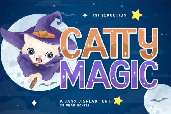 Catty Magic: The Simple Display Font I Keep Coming Back To