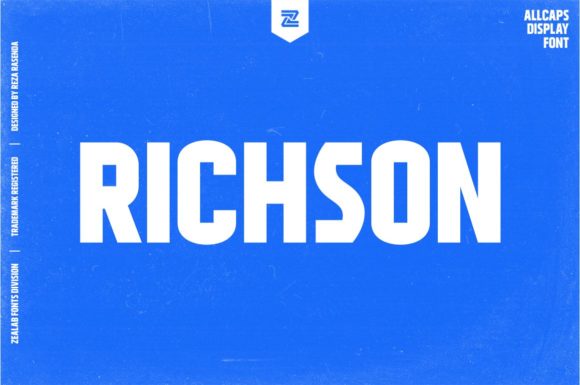 Craft Your Brand's Story with the Richson Display Font