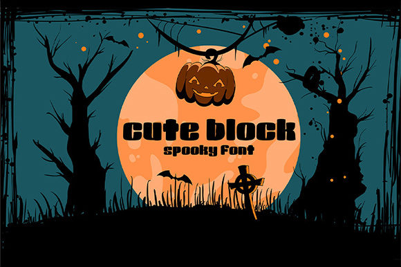Cute Block: A Chunky Display Font for Confident Digital Branding