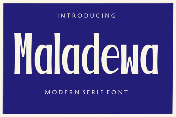 Maladewa: A Display Font Built for Expressive Confidence