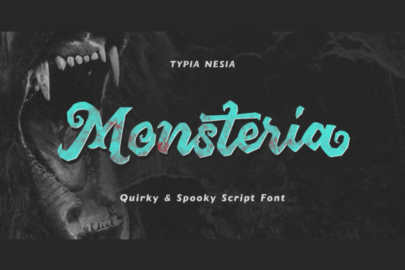 Monsteria: The Display Font That Can Hauntingly Elevate Your Brand