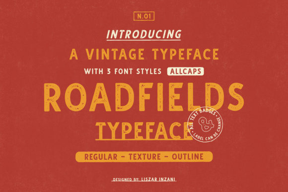 Roadfields: The Bold Display Font That Builds a Business