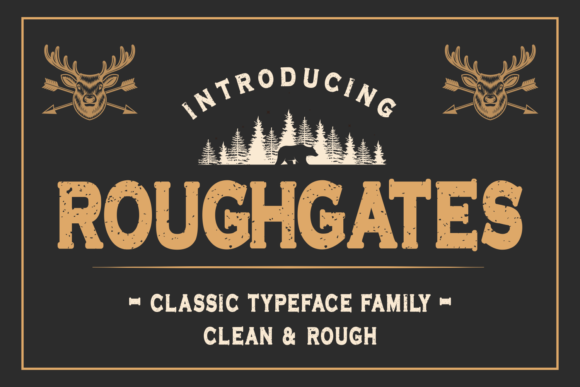 Roughgates Font: A Bold Typography Choice for Building Your Brand
