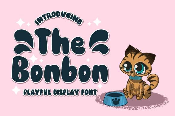 The Bonbon: A Playful Display Font for Editorial Personality