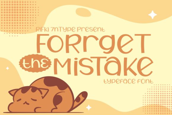 The Forget the Mistake Font: A Crafter's New Favorite Design Tool