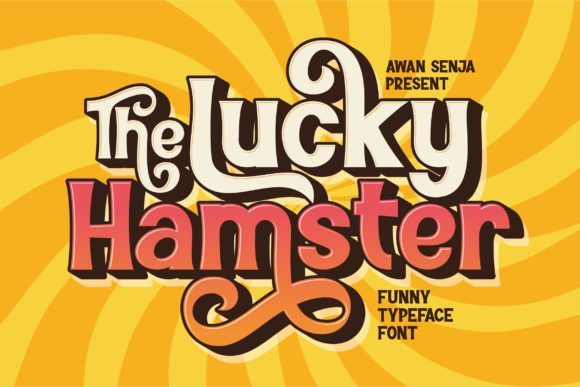 The Lucky Hamster Font: A Playful Display Typeface for Digital Design