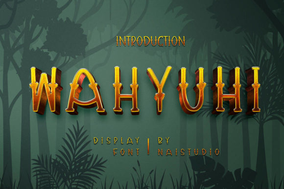 The Wahyuhi Font: A Joyful Display for Editorial Design