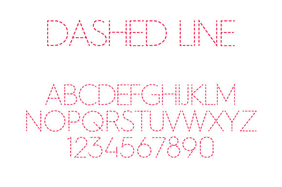 Using Dashed Line Font to Define Your Brand's Visual Voice