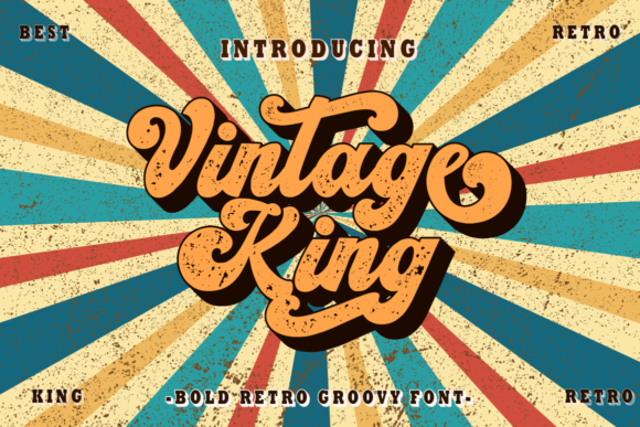 Vintage King Font: A Bold Typeface for Building a Memorable Business